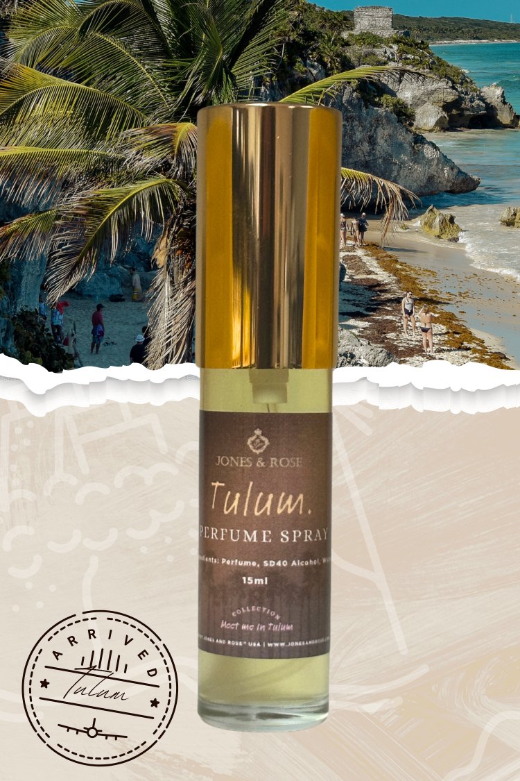Tulum Perfume Spray Jones & Rose Natural Skincare