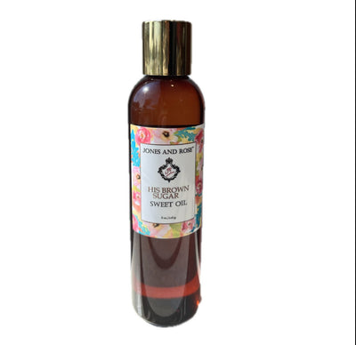 His Brown Sugar Sweet Oil - Jones and Rose