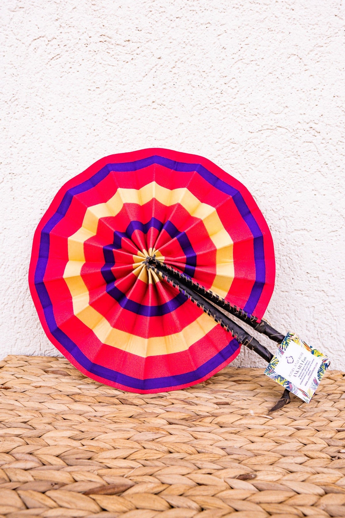 Ankara Multicolored Handcrafted Fan